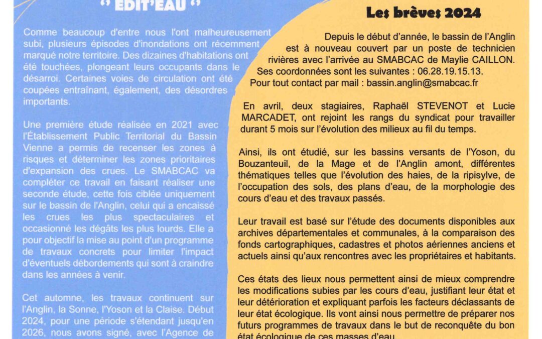 Protection des Cours d’Eau : Une Priorité pour Notre Commune