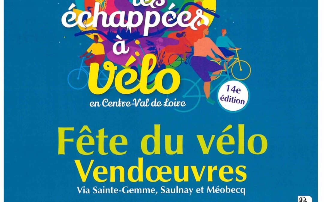 La Fête du Vélo revient à Vendœuvres le 21 septembre !
